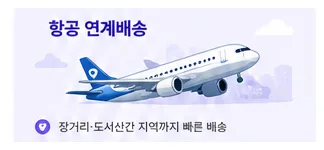 항공 연계배송