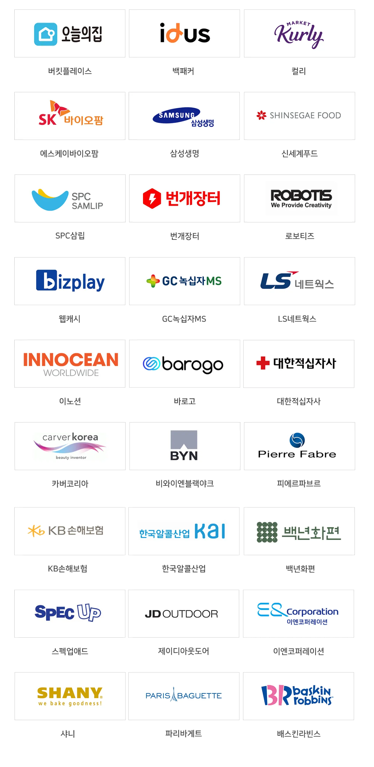 고워드 이용 기업